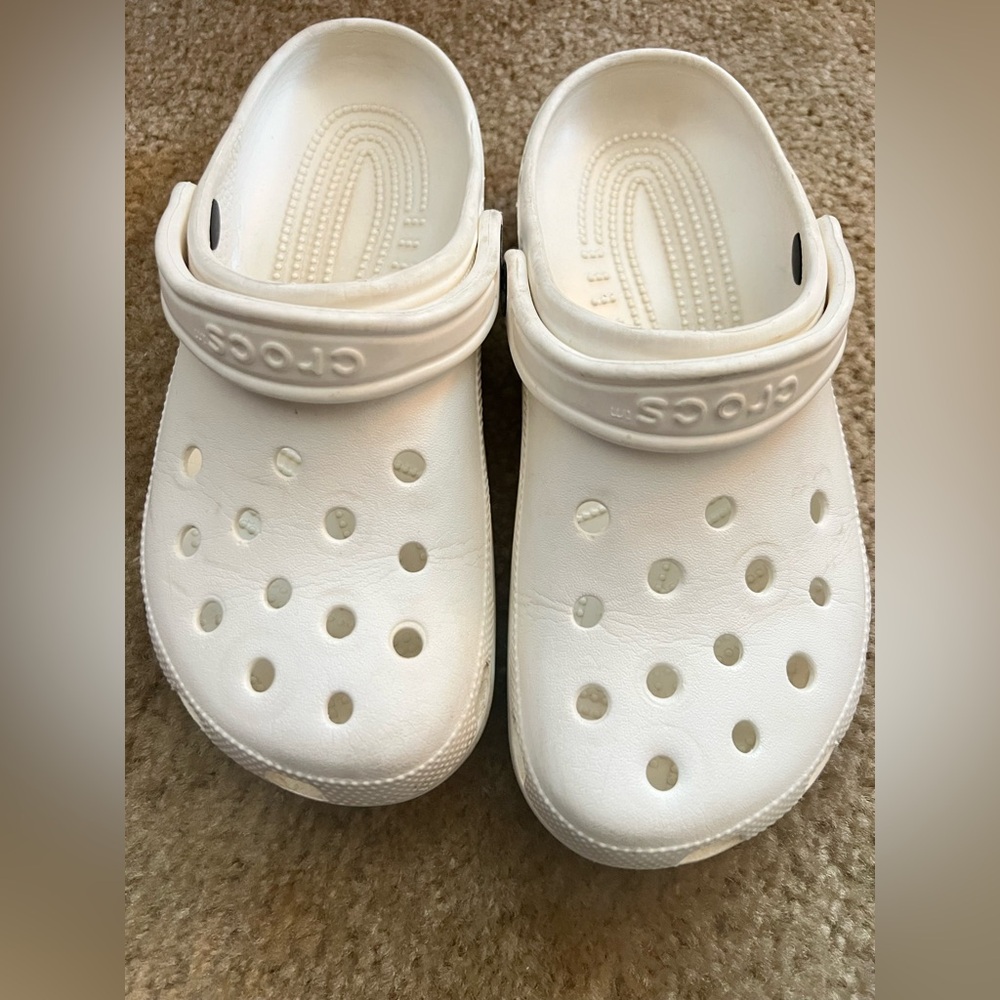 White  crocs